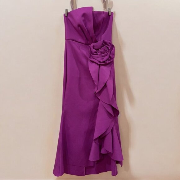 NWT Elliatt Gavotte Full Length Strapless Gown - Picture 3 of 7